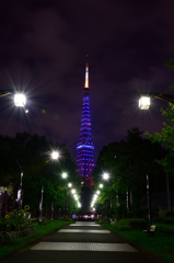 Road to tower of Blue