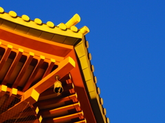弁天堂と空