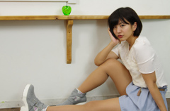笑顔が似合う彼女のキリリ