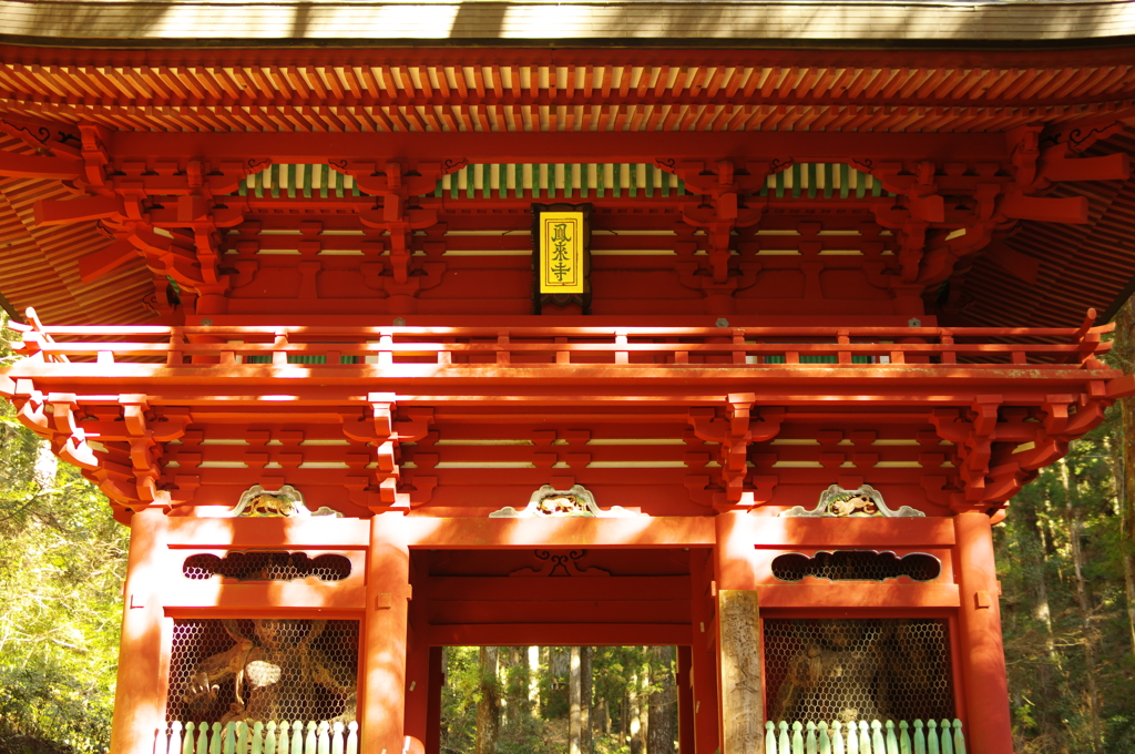 鳳来寺山　鳳来寺