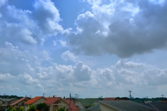 青い空