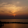 日本海の夕日