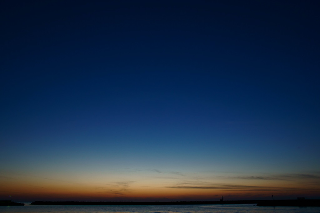 寺泊の海と空