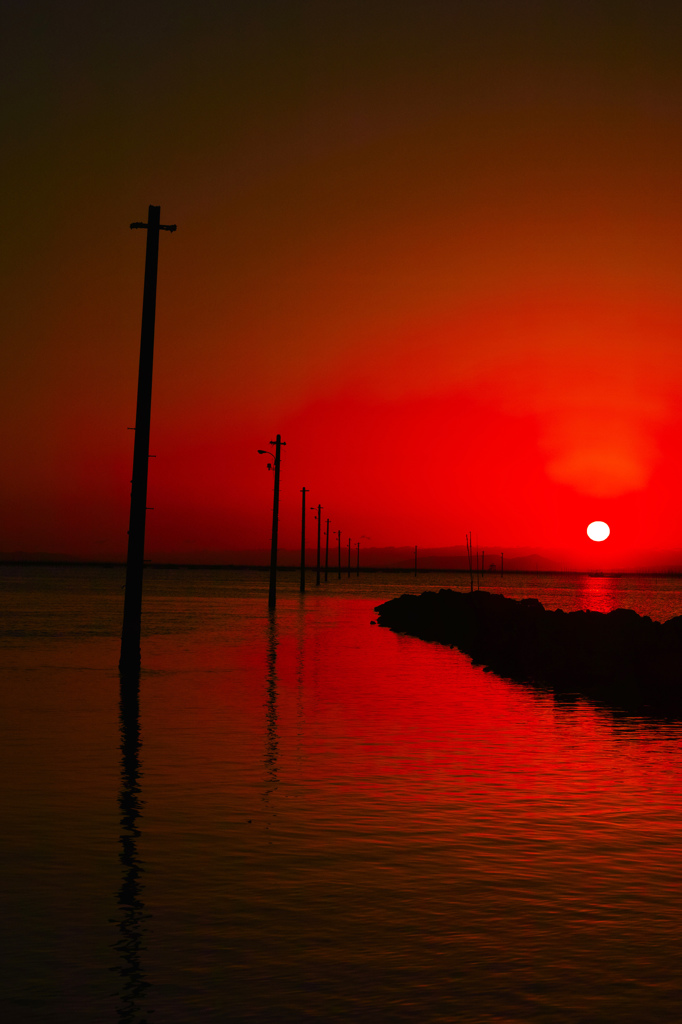 赤い海 By シマッチ Id 写真共有サイト Photohito