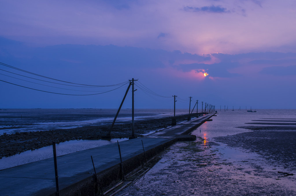 住吉海岸夕景2