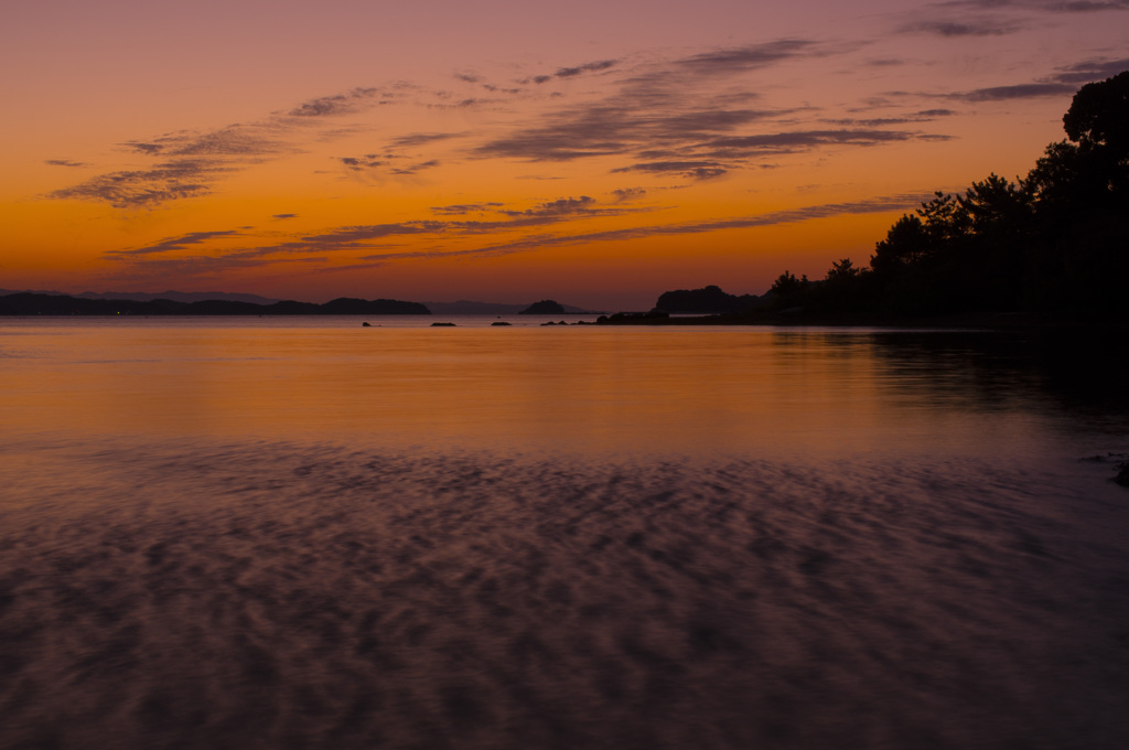 松島夕景　PENTAX