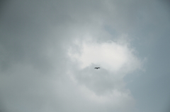 in the sky
