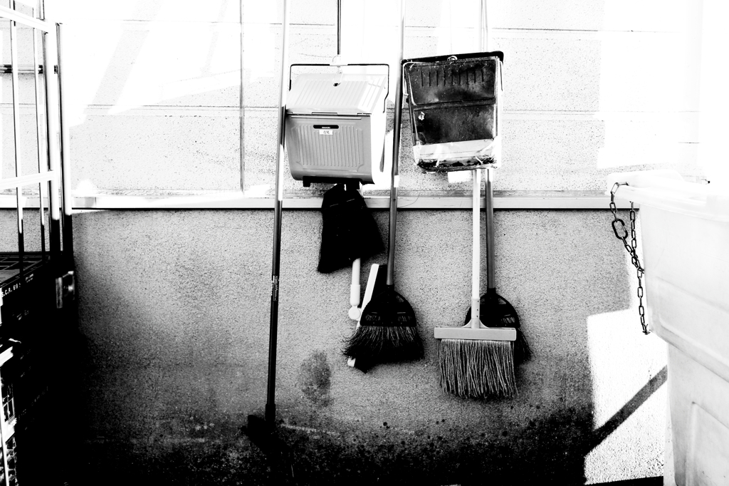 clean up myself