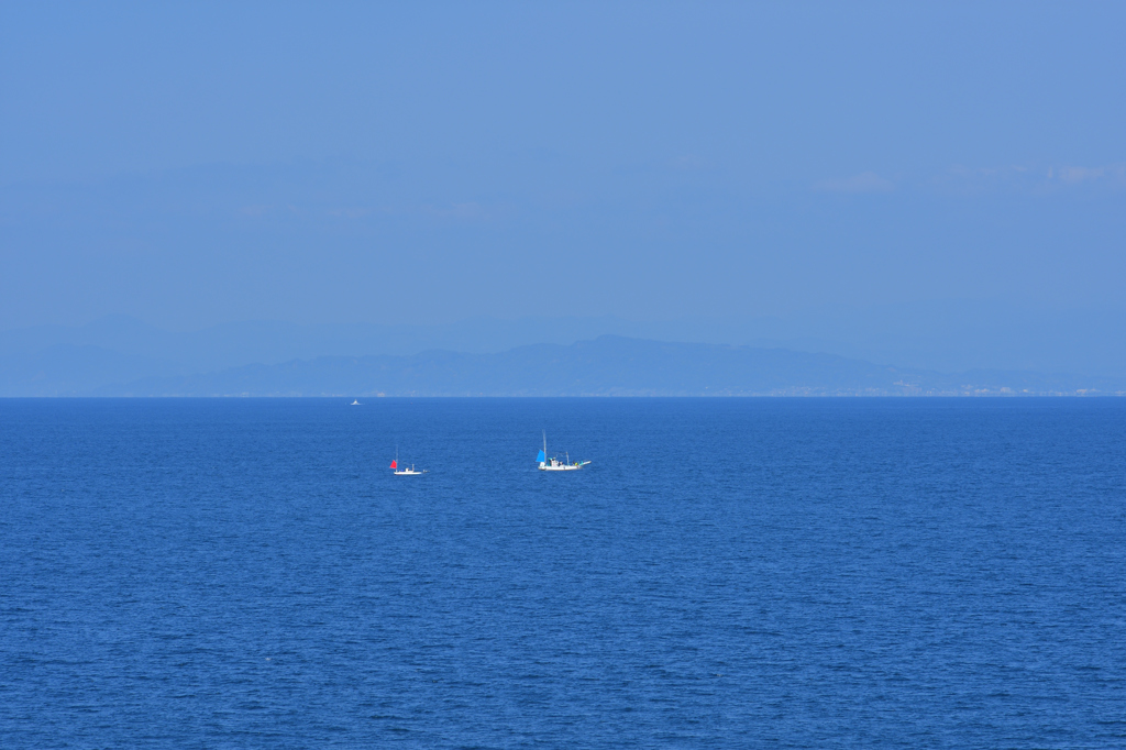 駿河湾のブルー