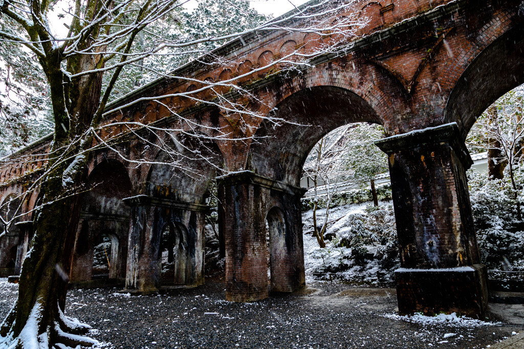 南禅寺雪中