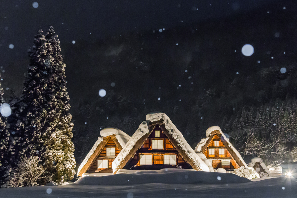 雪中白川 Ⅴ