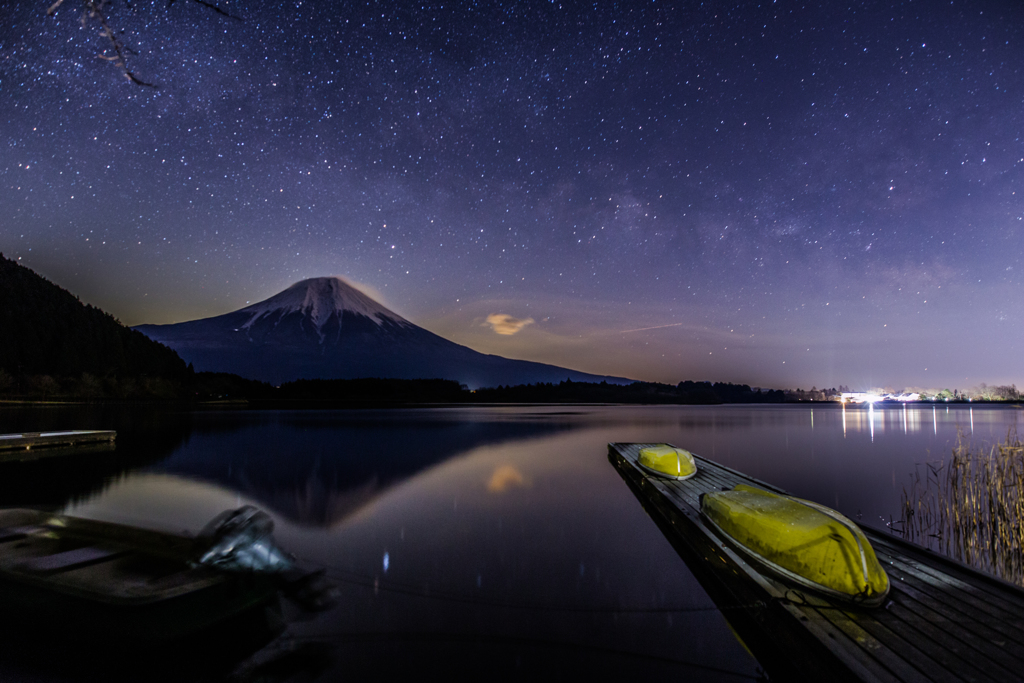 星空を眺めて