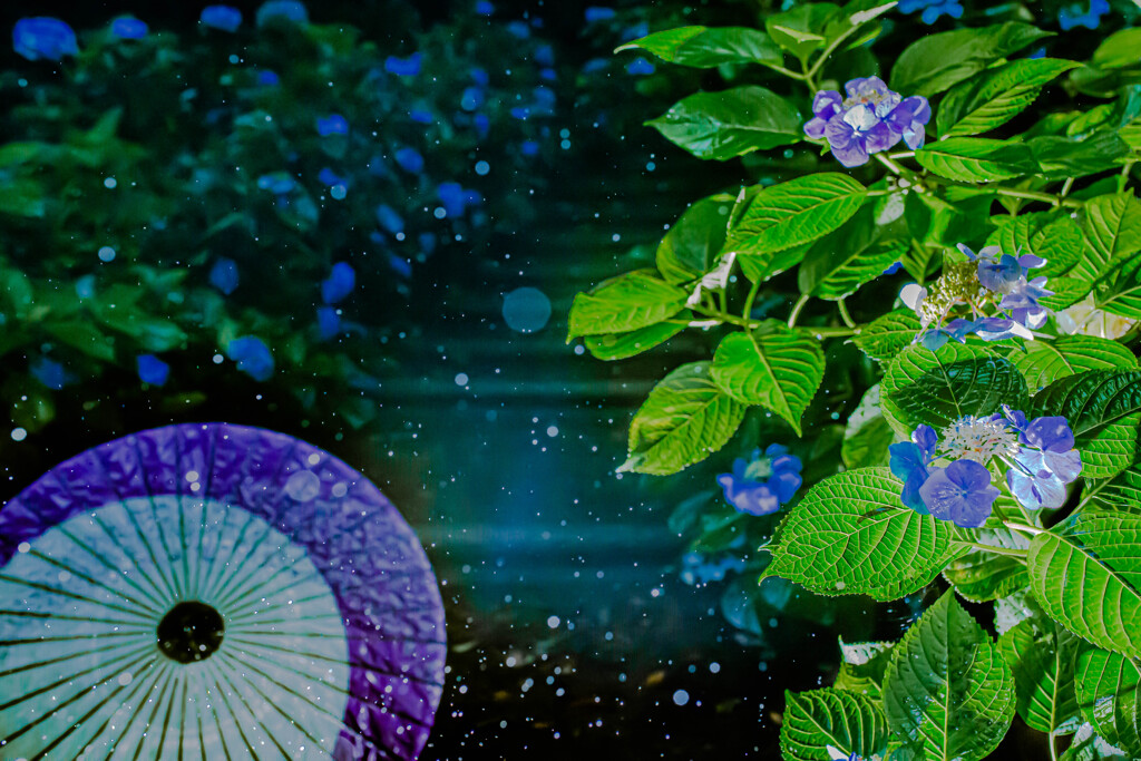 Rainy Blue