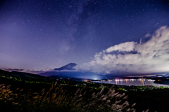 秋の夜空を眺めて