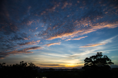 今日の空