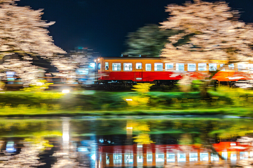 春列車　～流し撮り～