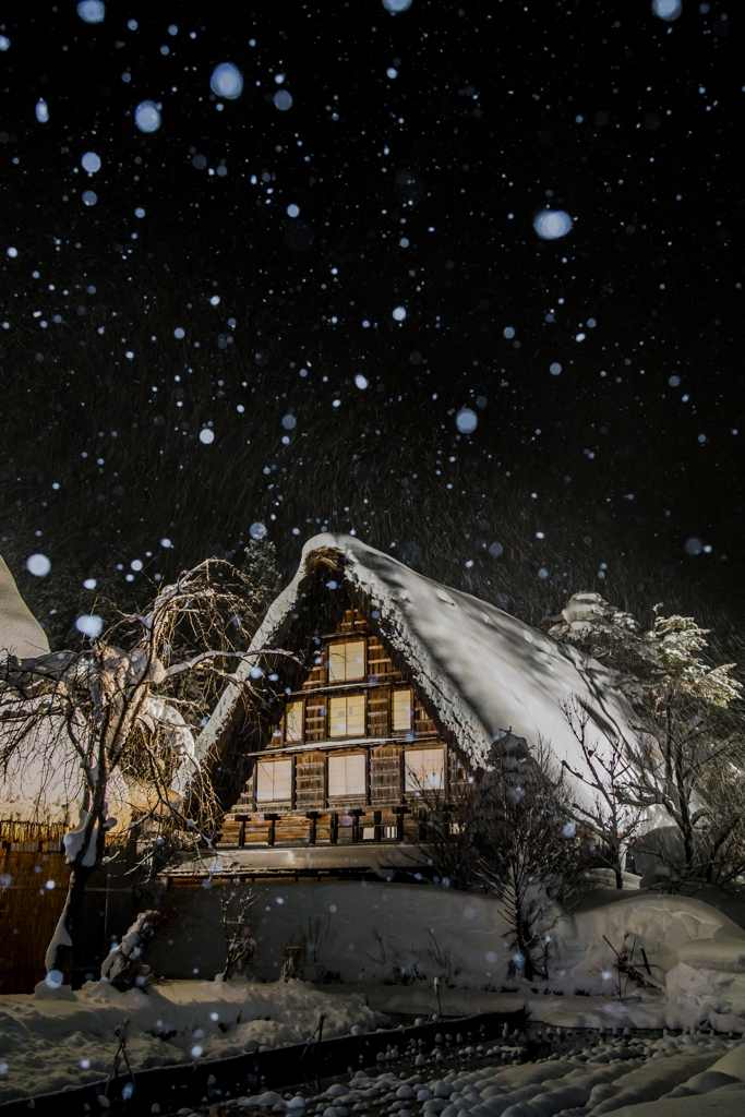 雪中白川 Ⅵ