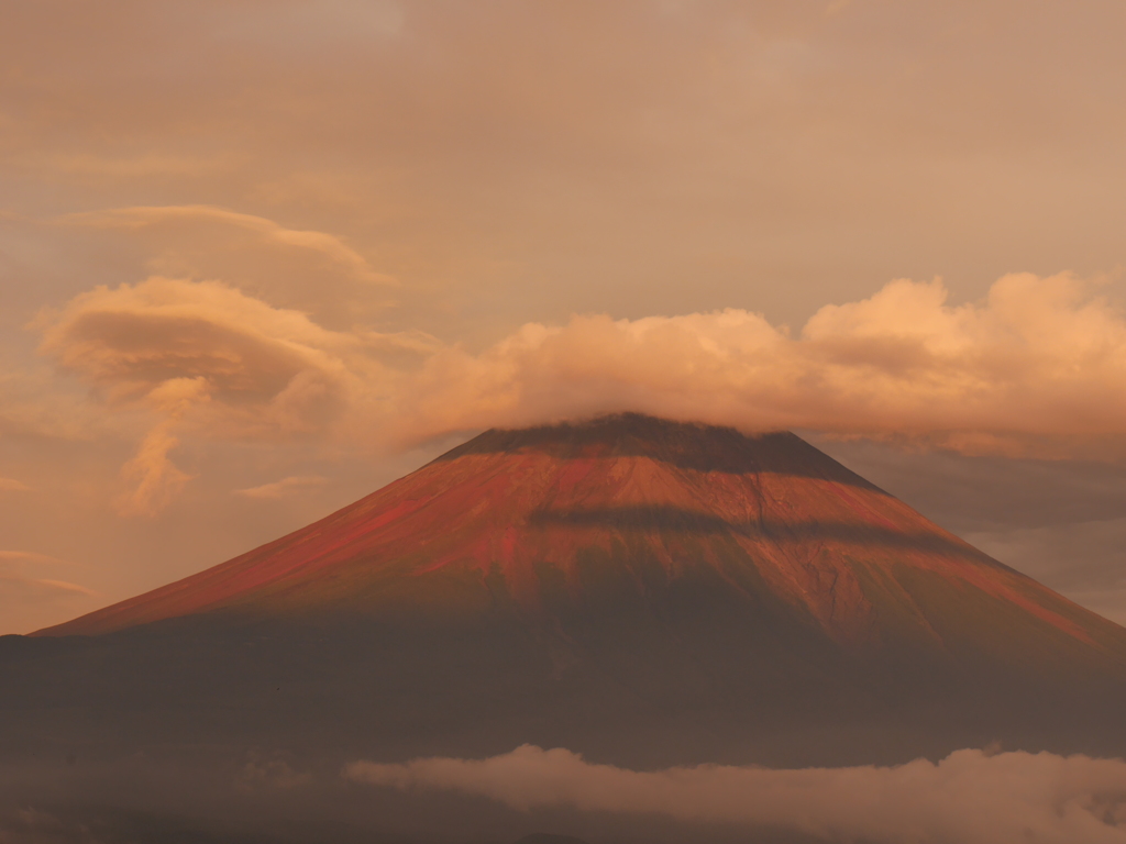 初めての赤富士撮影