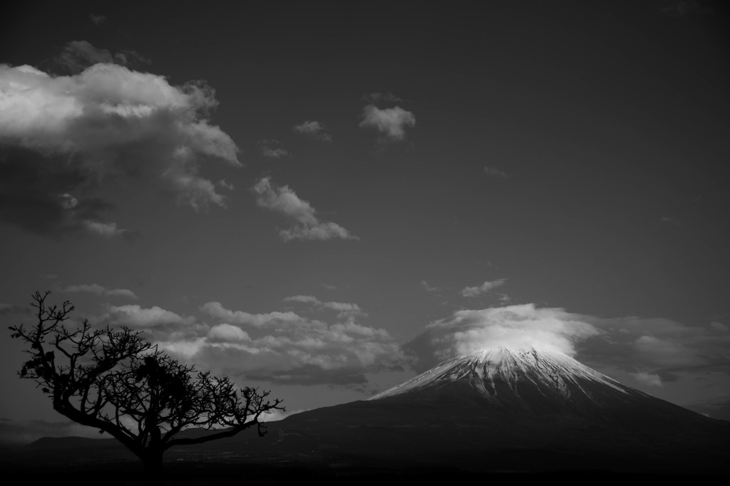 縦長笠雲