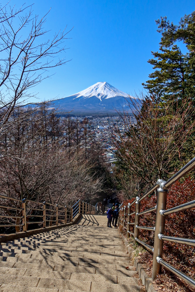 緊急事態宣言直前の富士山