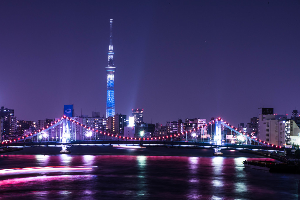 初めての夜景撮影