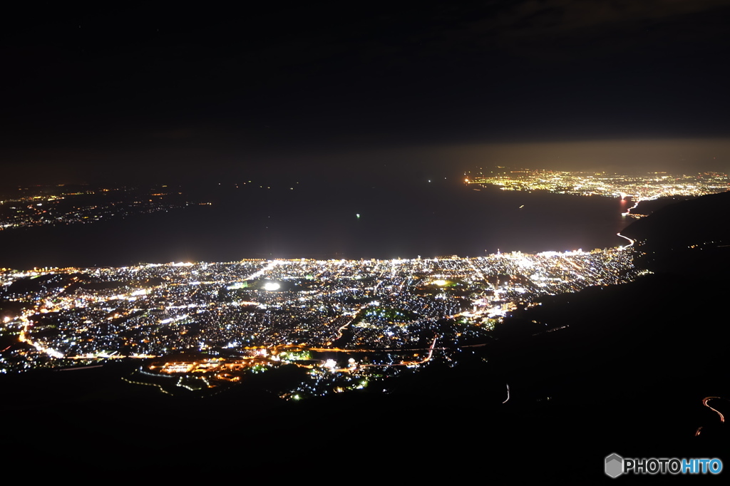 鶴見岳より