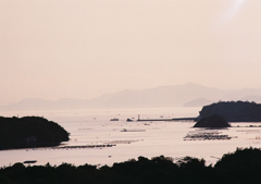 英虞湾の夕暮れ