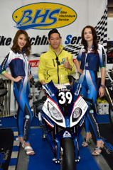 2016大阪モーターサイクルショー３　酒井選手