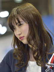 トライアンフのモデルさん