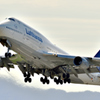 Lufthansa  take off