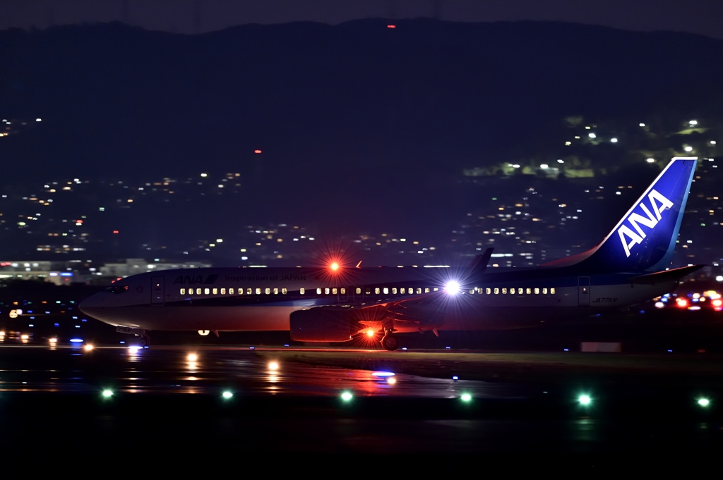 夕暮れの千里川３