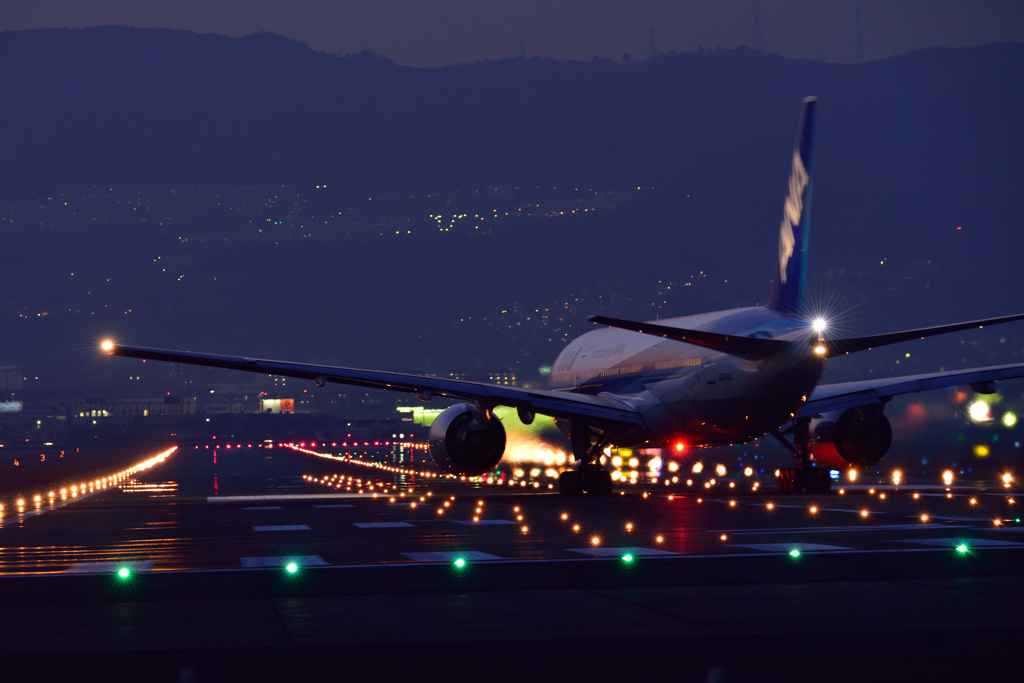 千里川より　夕景３