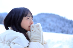 ウサギさん手袋