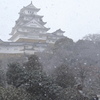 雪の姫路城