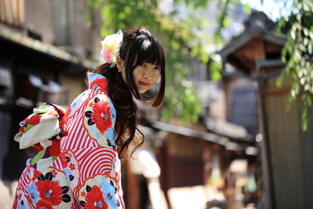 着物女子　1