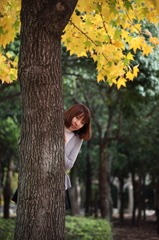 公園にて