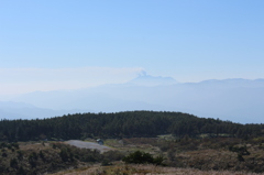高ボッチ高原から御嶽山噴火を望む②