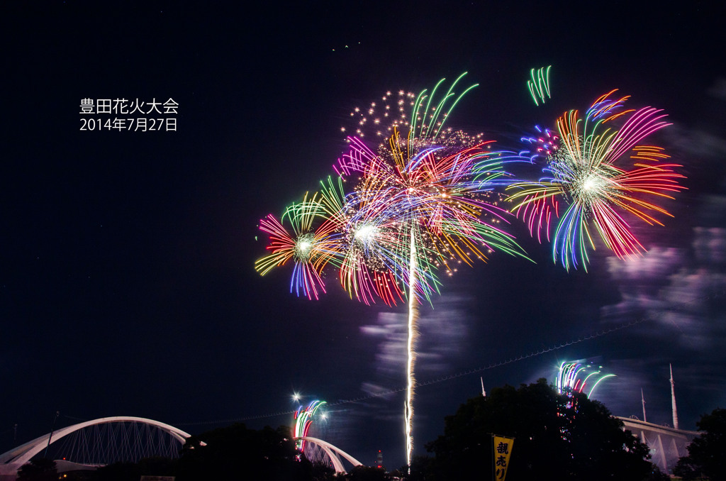 豊田花火大会2014