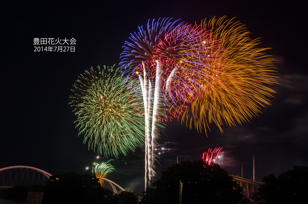 豊田花火大会2014