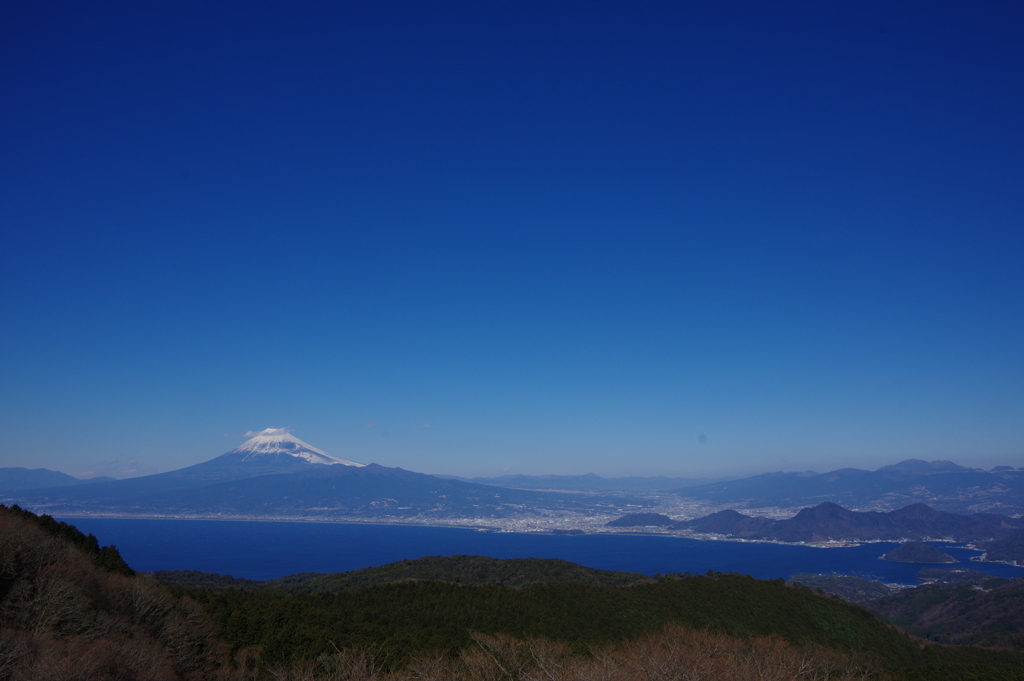 達磨山より