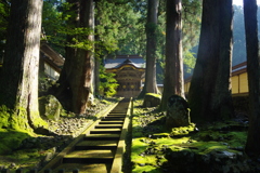 永平寺勅使門 朝