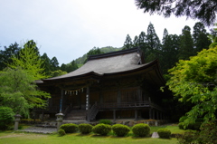 新緑の神宮寺