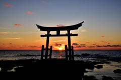 豊岬（とよさき）からの夕景