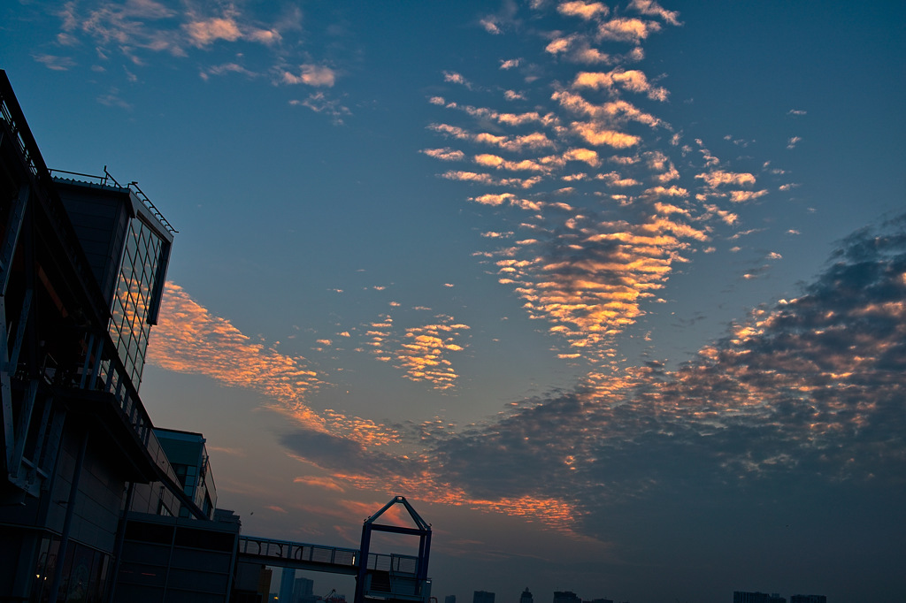 夕方の空