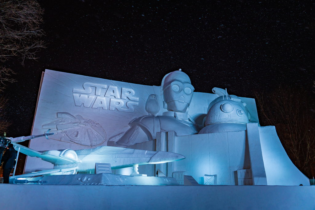 STAR WARS in SAPPORO SNOW FES.