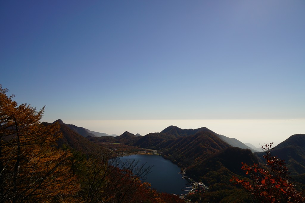 雲上の榛名湖