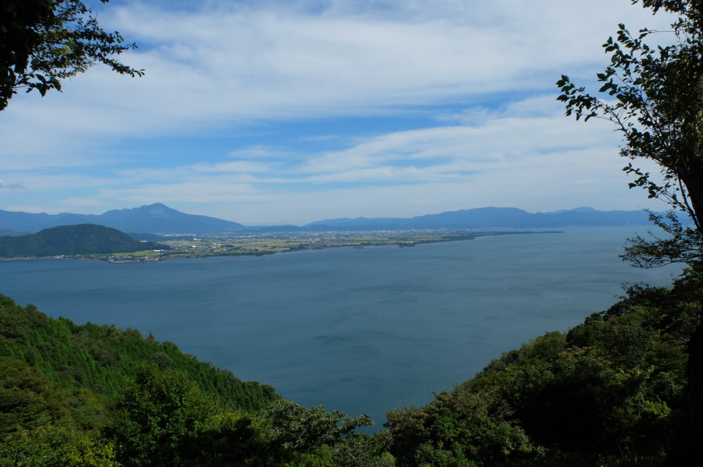 奥琵琶湖つづら尾崎展望台