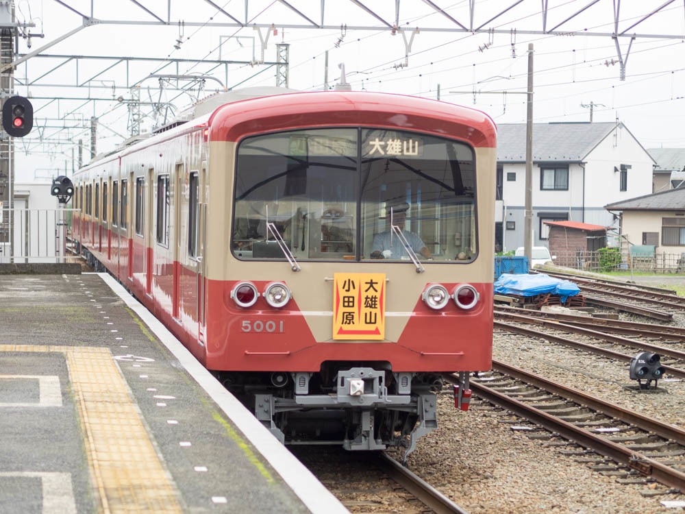 大雄山線　赤電