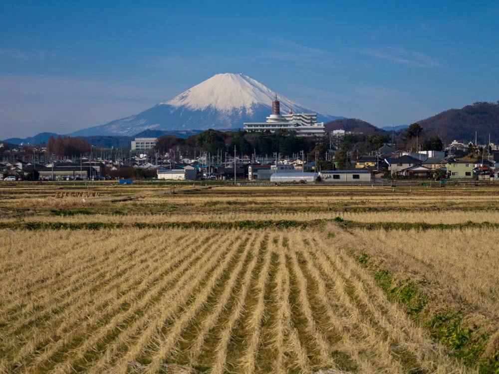 富士山の見える風景