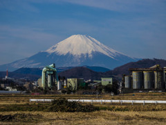 富士山の見える風景